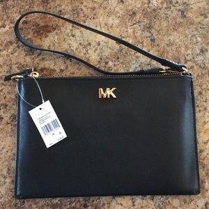 Michael Kors Leather Pouchette